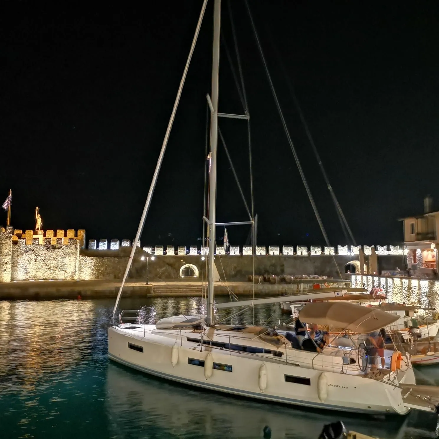 Charter a 13.39m Jeanneau Sun Odyssey 440 Sailing Yacht in Gouvia