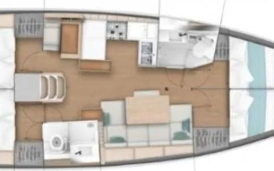Explore Las Galletas on a 14.42m 4 Cabin Sailing Yacht Rental