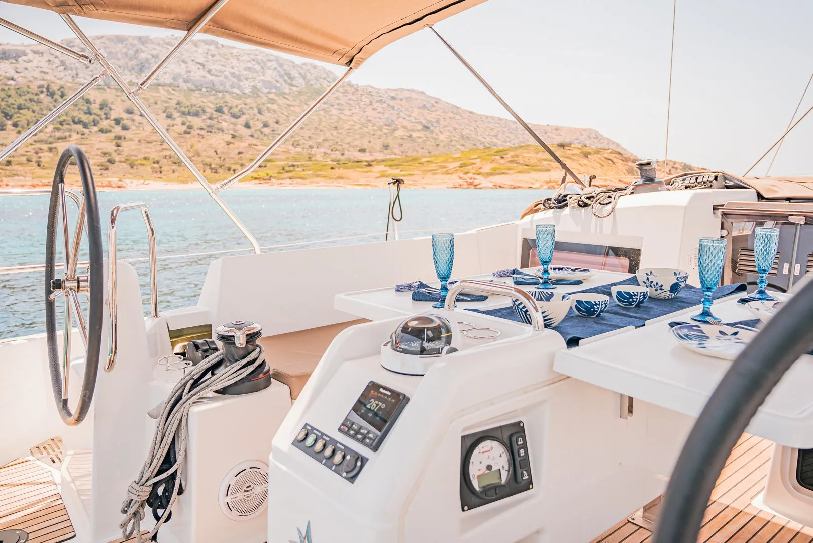 Charter a 13m Jeanneau Sun Odyssey 440 Sailing Yacht in Lavrion