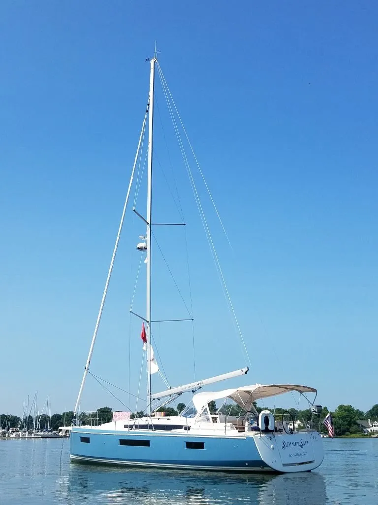 13.41m Annapolis Jeanneau Sun Odyssey 440 Sailing Yacht Hire