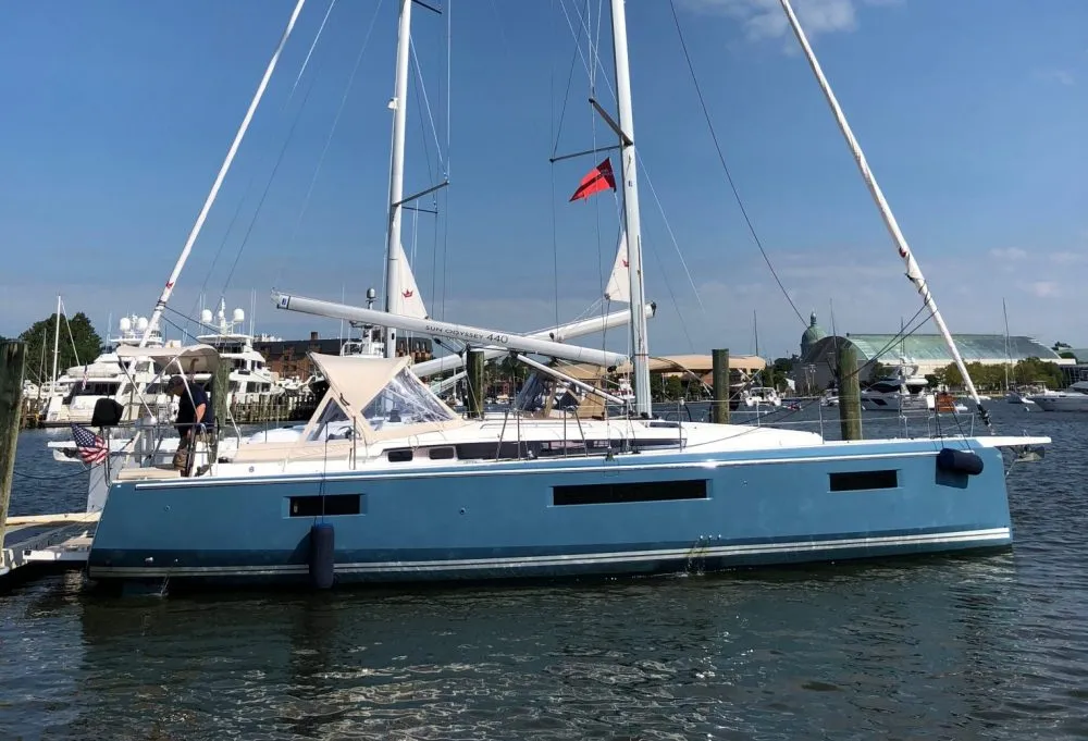 13.41m Annapolis Jeanneau Sun Odyssey 440 Sailing Yacht Hire