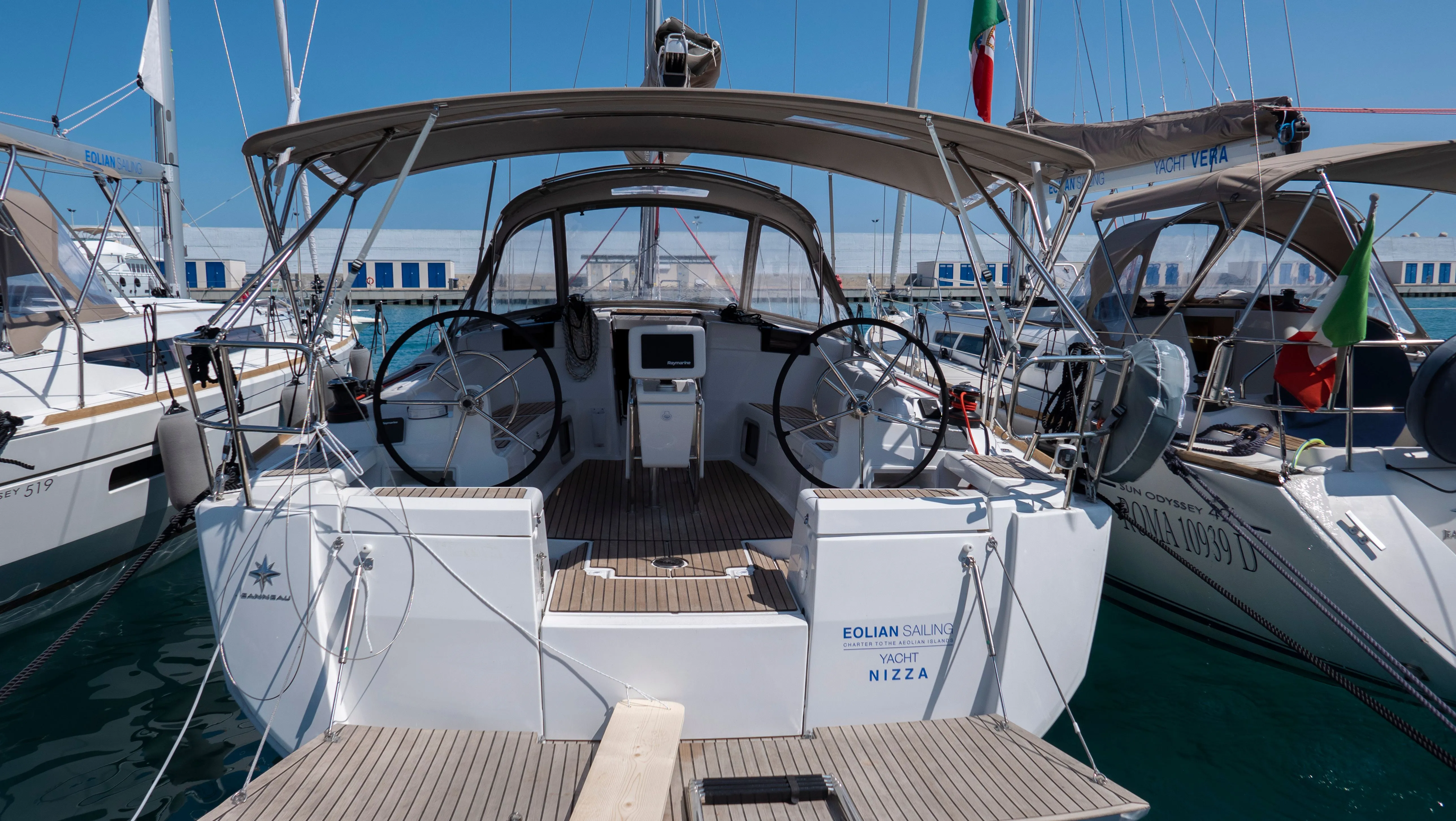 13.76m Arrecife Jeanneau Sun Odyssey 449 Sailing Yacht Hire