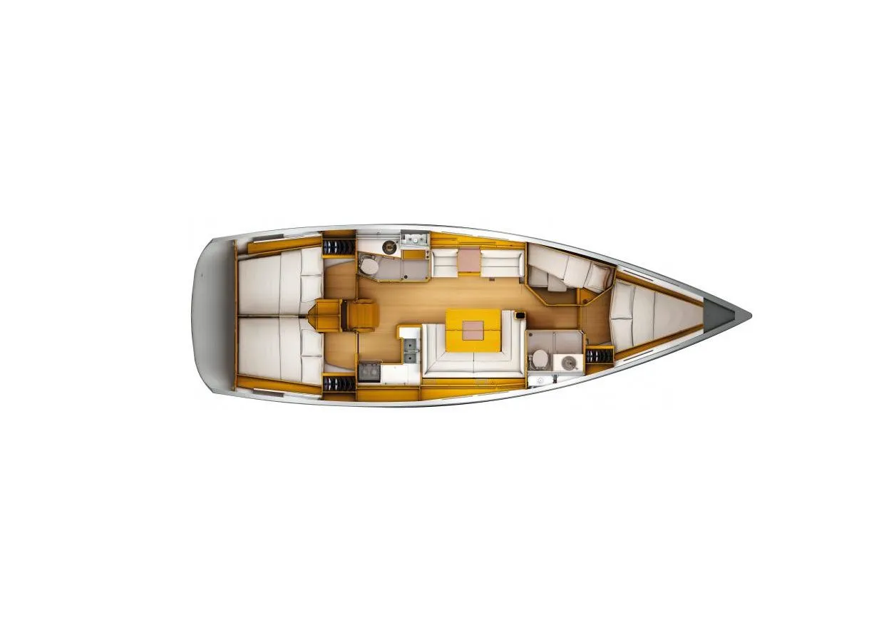 Rent a 13.76m Jeanneau Sun Odyssey 449 in Castiglioncello