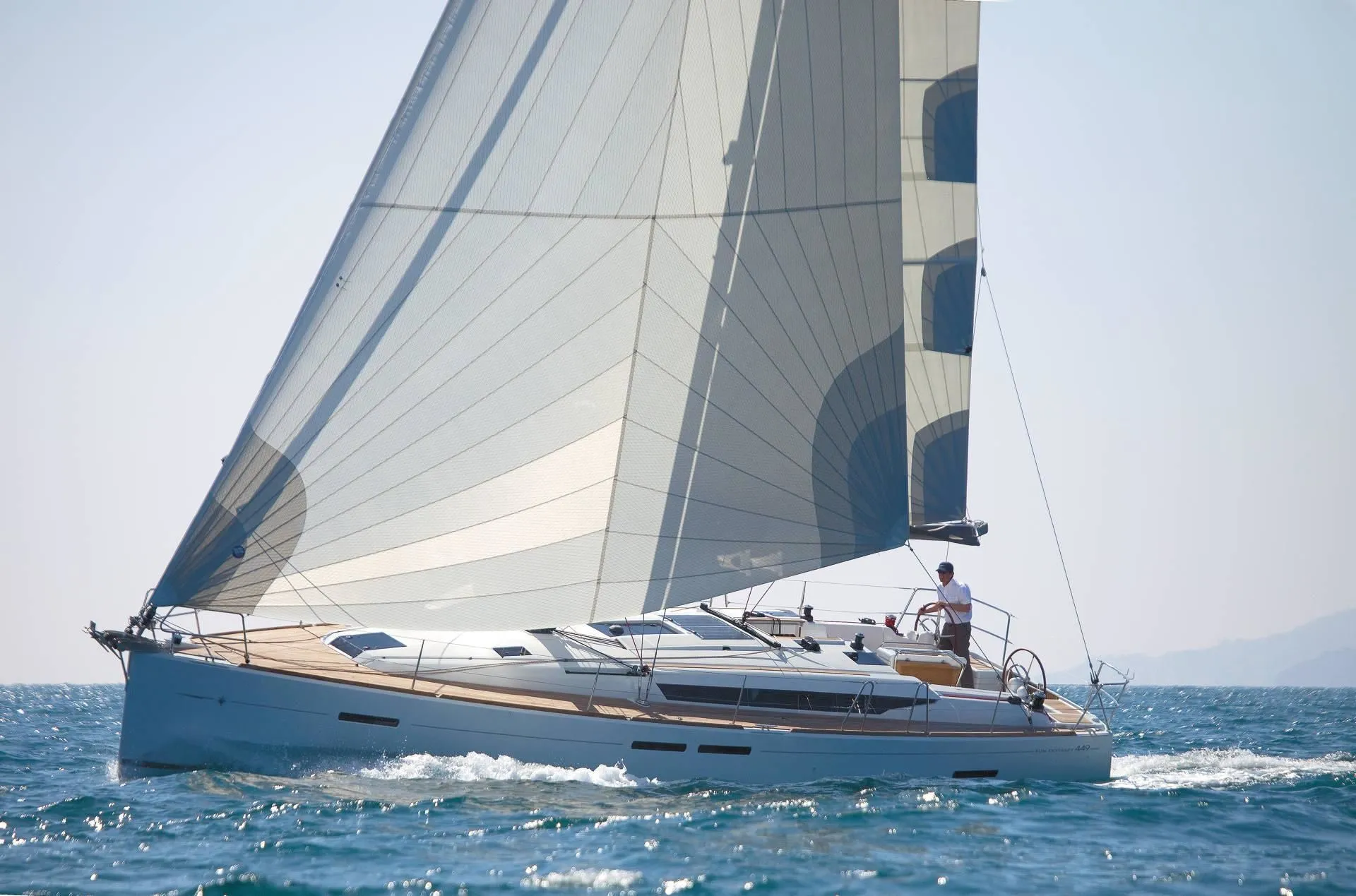 Charter a 13.34m Jeanneau Sun Odyssey 449 Sailing Yacht in Corfu Town