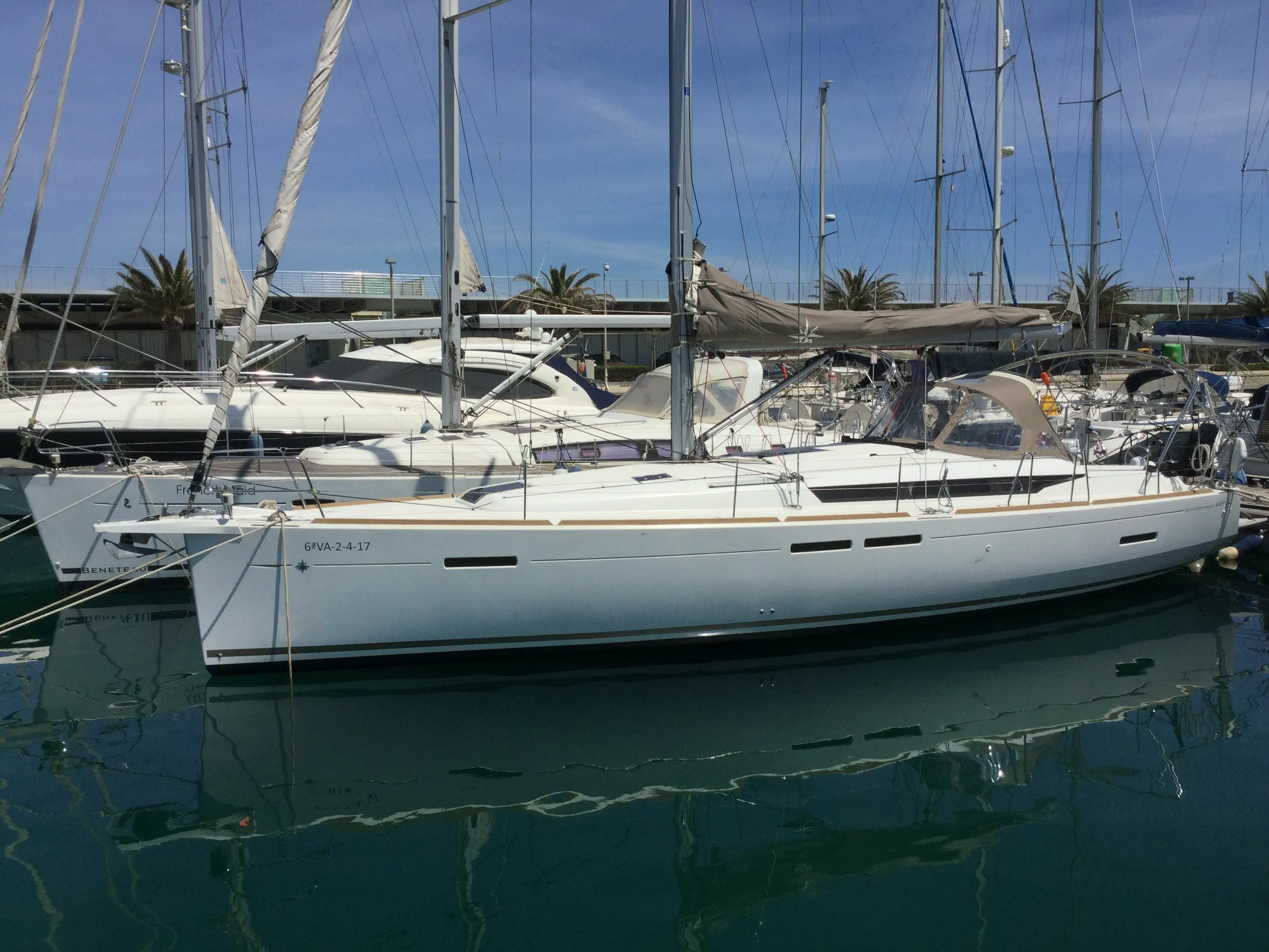 Port d'Andratx 13.76m Kiralık Jeanneau Sun Odyssey 449 Yelkenli Yat