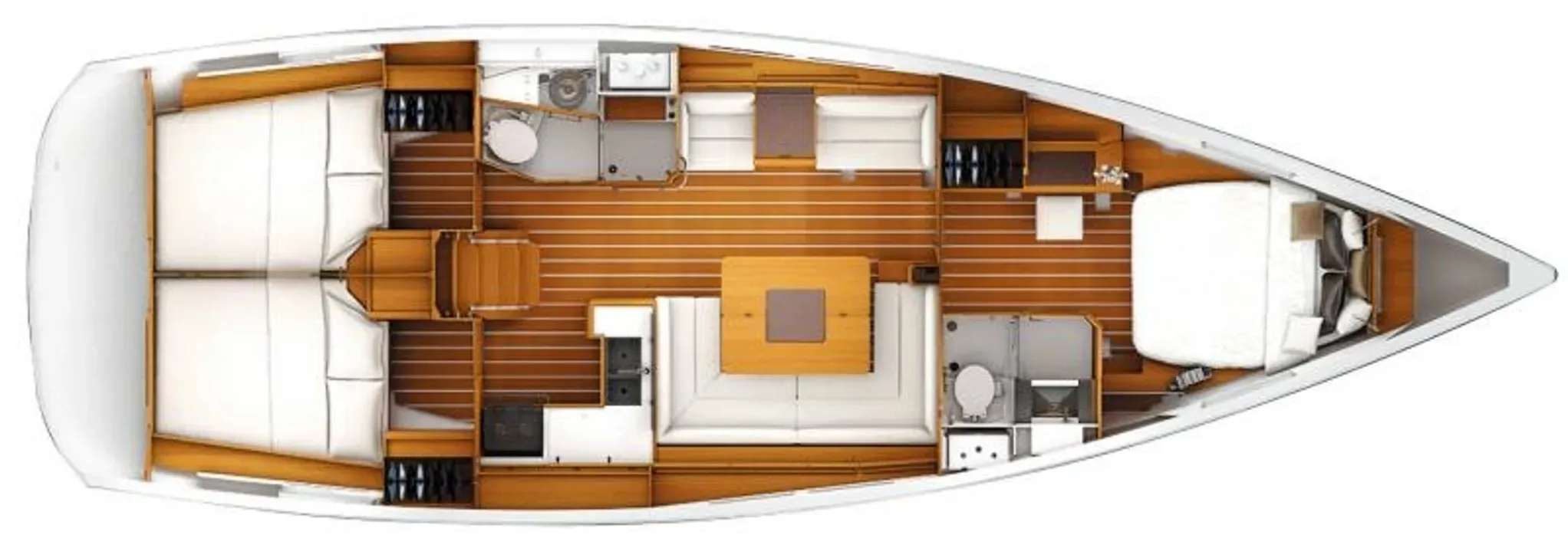 Rent a 13.76m Jeanneau Sun Odyssey 449 Sailing Yacht in Sant Antoni de Portmany