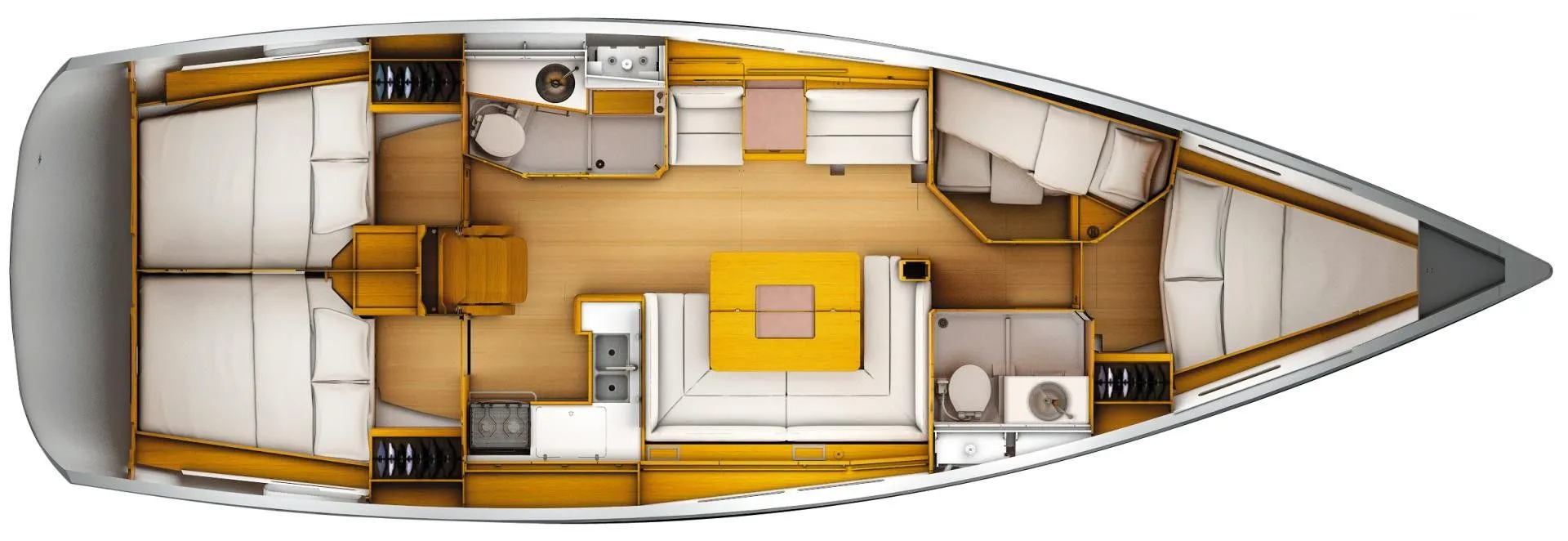 Charter a 13.75m 4 Cabin Sailing Yacht in La Paz