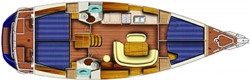 Charter a 13.8m Jeanneau Sun Odyssey 45 Sailing Yacht in Mykonos City