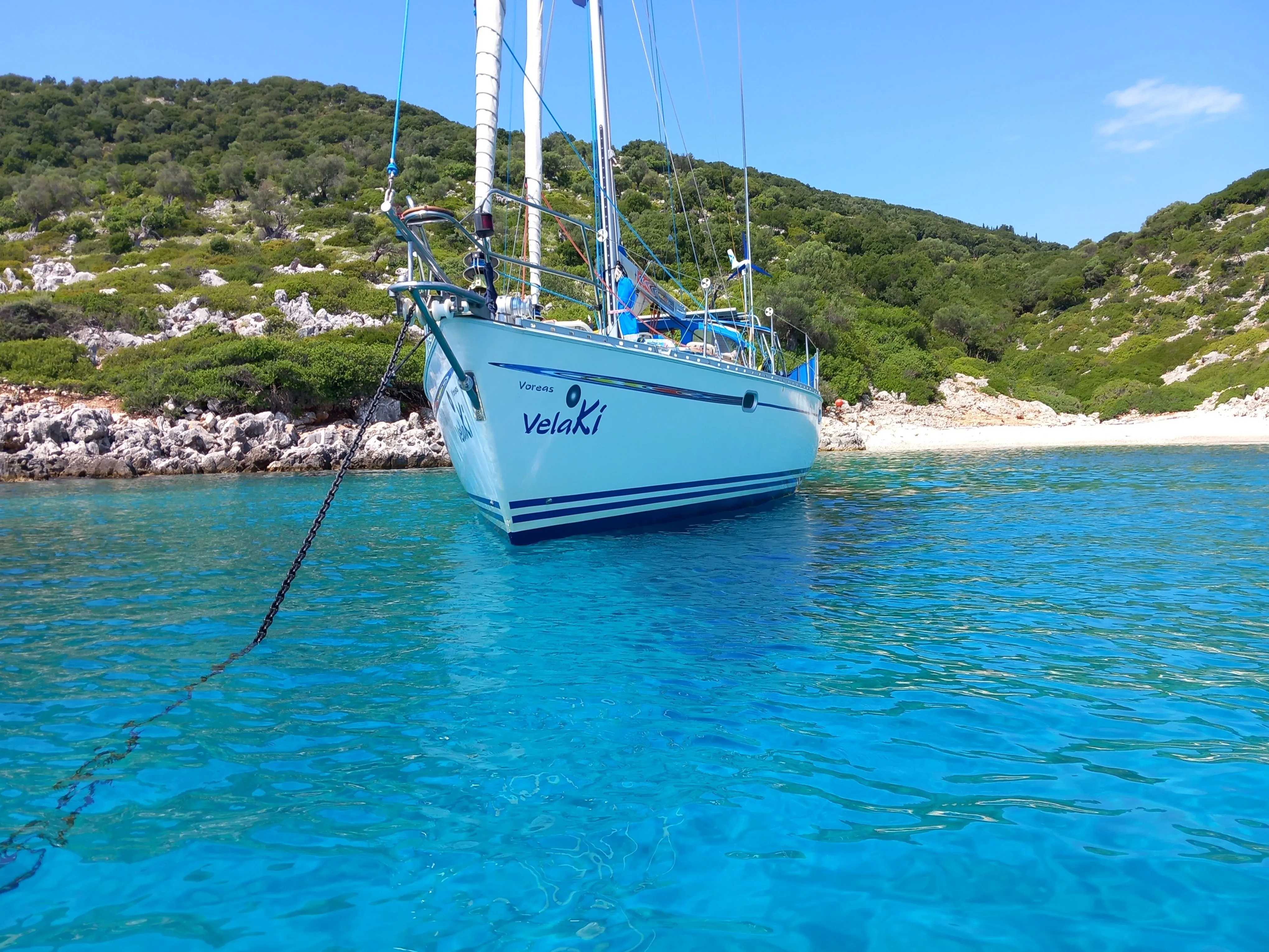 Explore Sami on a 14m Jeanneau Sun Odyssey 45 Sailing Yacht Rental
