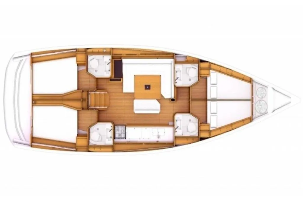 Explore Elefsina on a 14.32m Rental Sailing Yacht