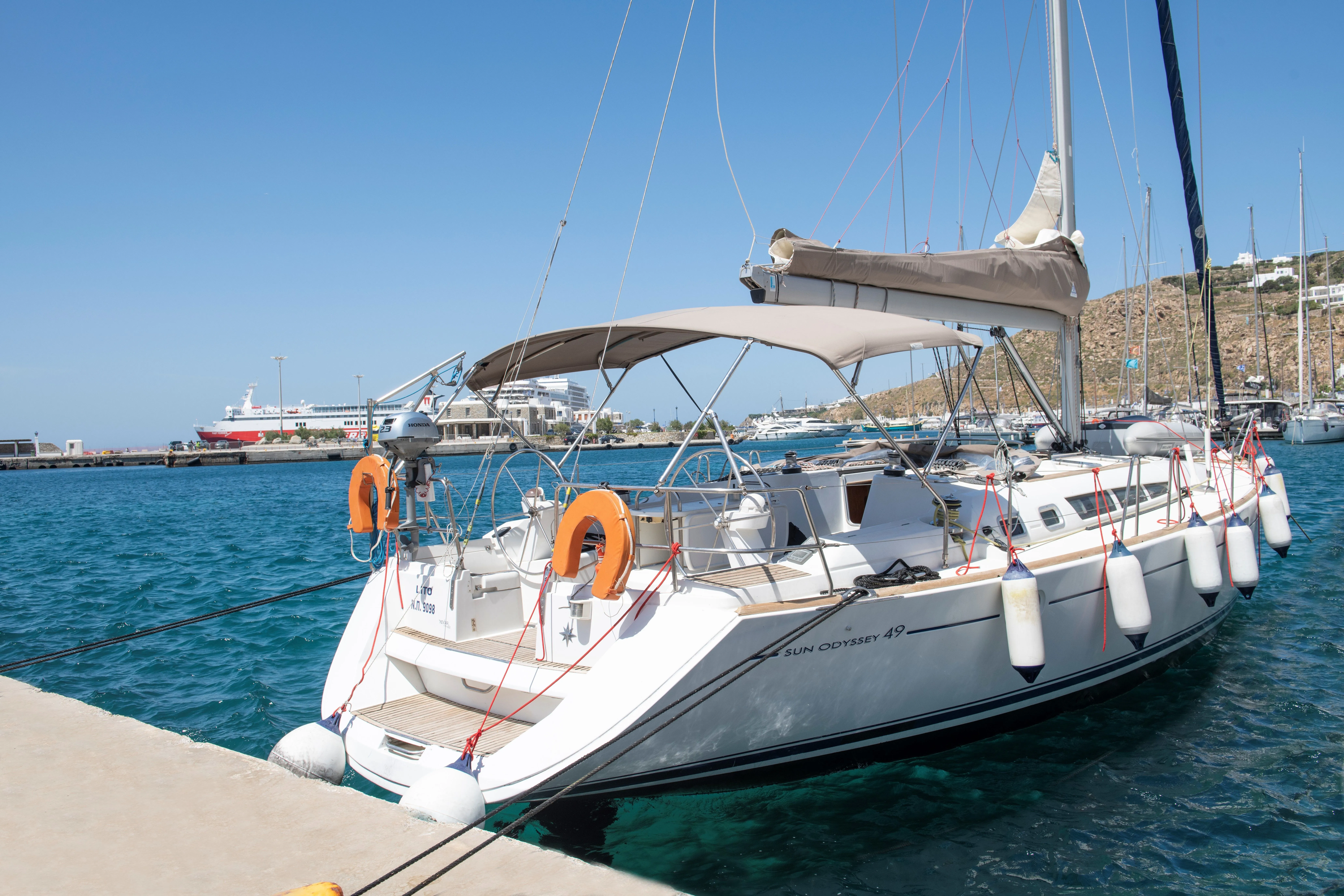 Charter a 14.98m 4 Cabin Sailing Yacht in Keramoti