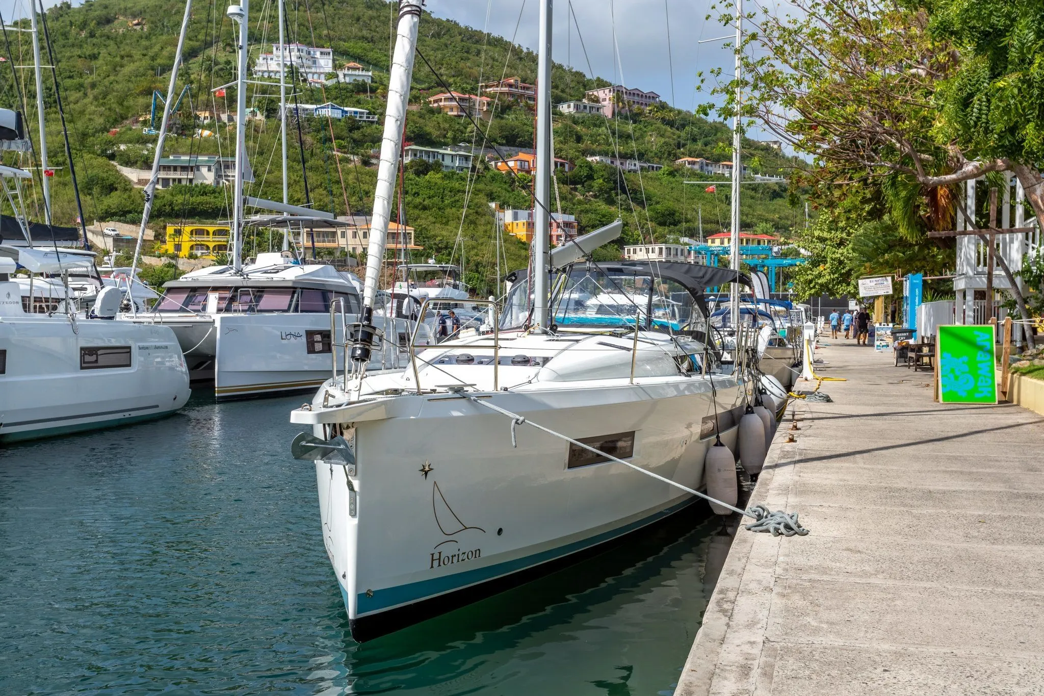 14.42m Tortola Jeanneau Sun Odyssey 490 Hire