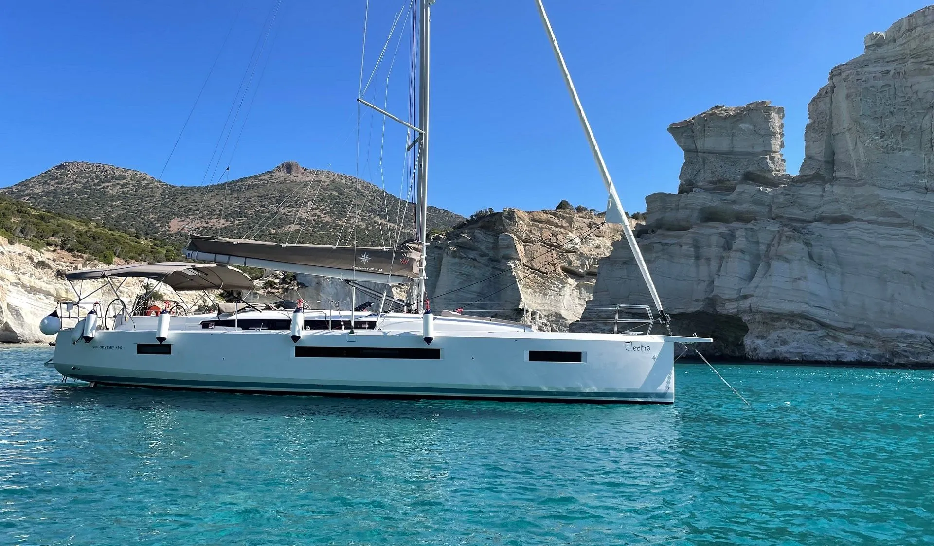 14.93m Chania 3 Cabin Sailing Yacht Hire