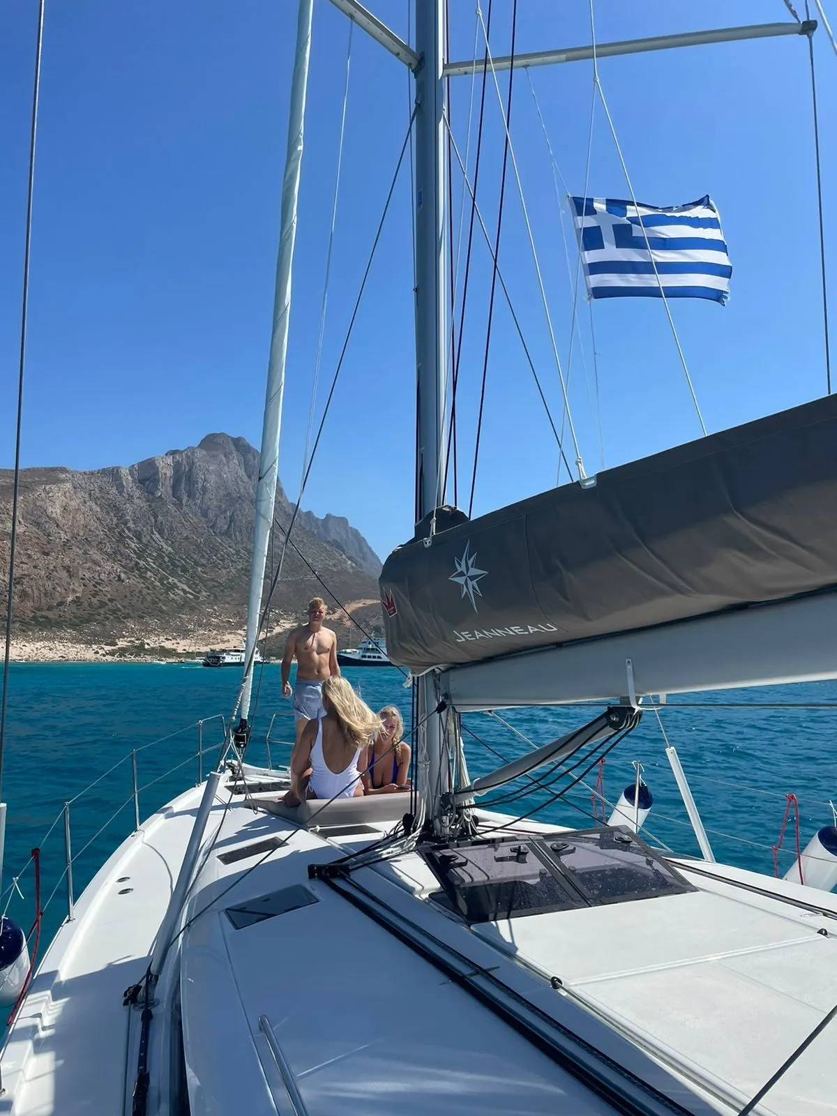 14.93m Chania 3 Cabin Sailing Yacht Hire