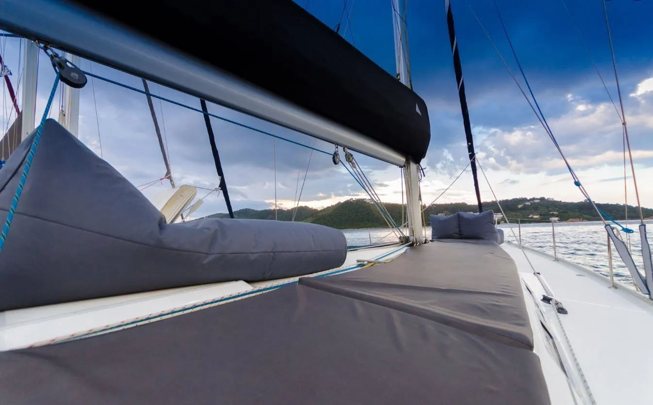 Explore Skiathos Town on a 14.22m Jeanneau Sun Odyssey 490 Sailing Yacht Rental