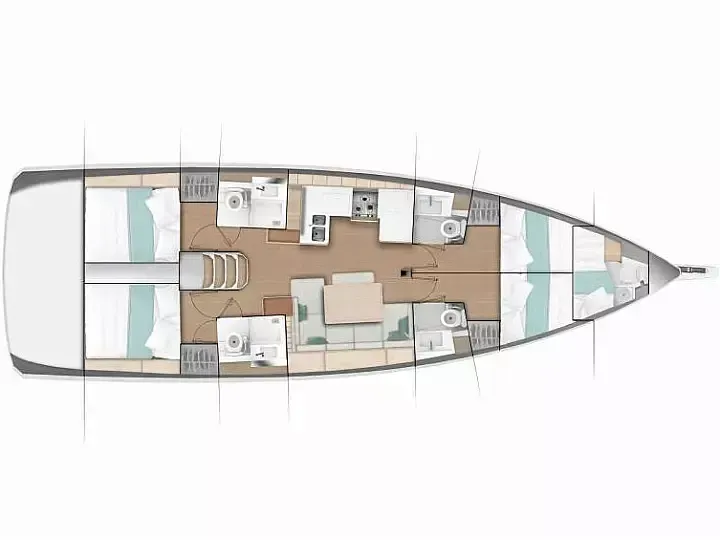 Charter a 14.22m Boat in Nikiti