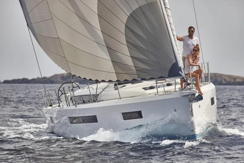 Charter a 14.22m Jeanneau Sun Odyssey 490 in Keramoti