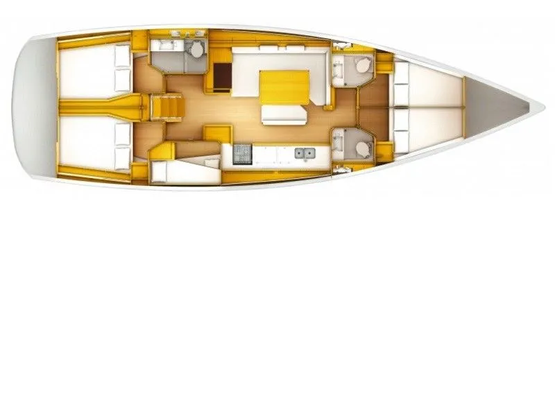Explore Trogir on a 15.38m Rental Jeanneau Sun Odyssey 509