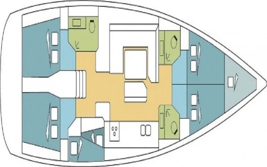 Iphegenia Mietboot - 2