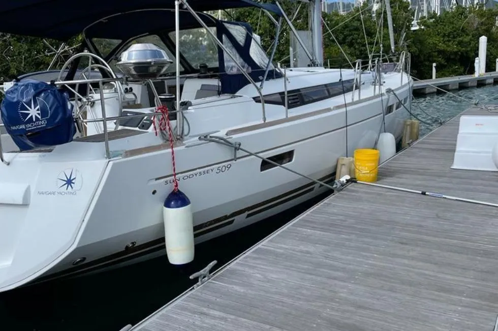 Rent a 14.94m Jeanneau Sun Odyssey 509 Sailing Yacht in Tortola