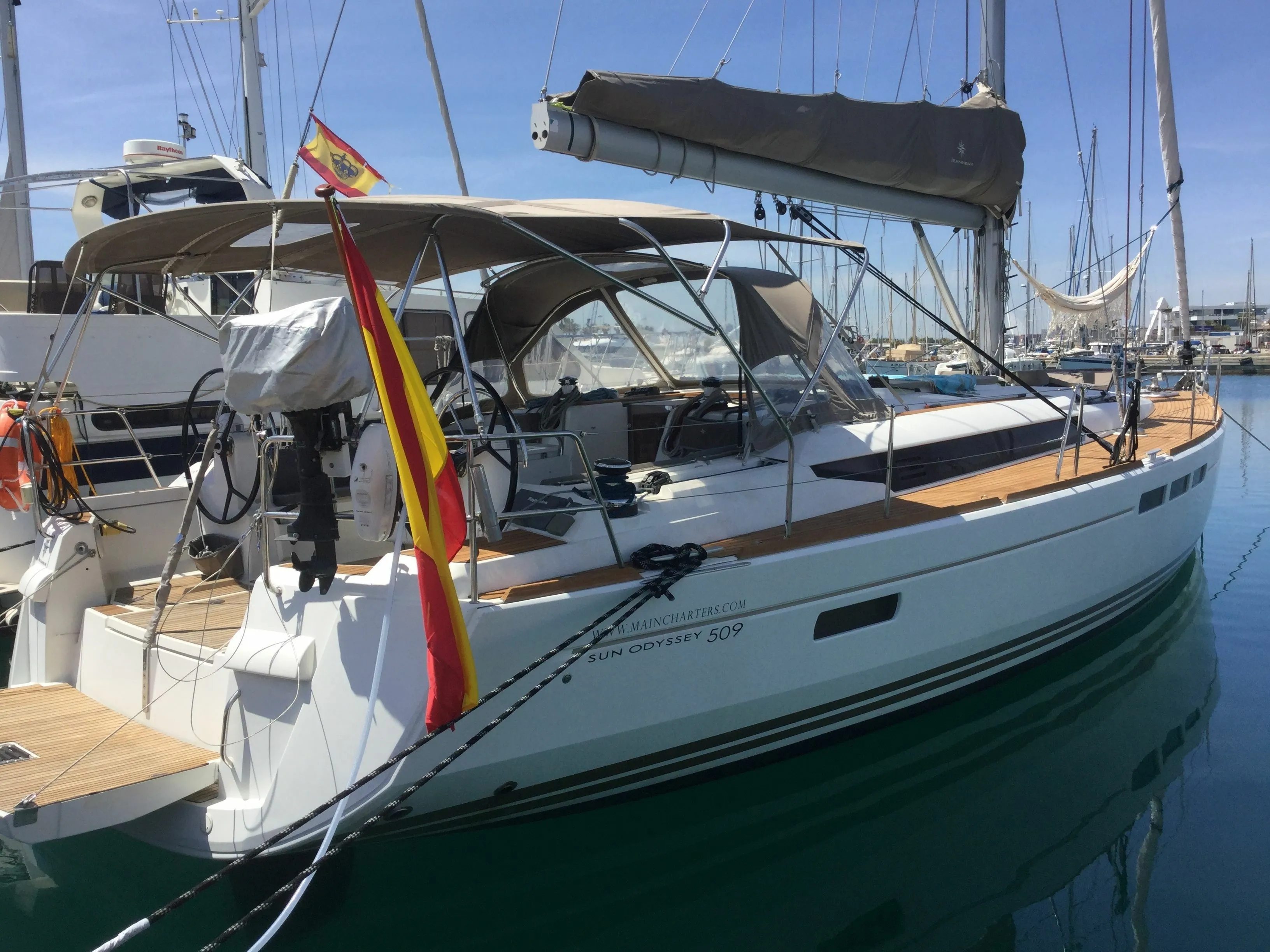 Charter a 15.4m Jeanneau Sun Odyssey 509 in Port d'Andratx