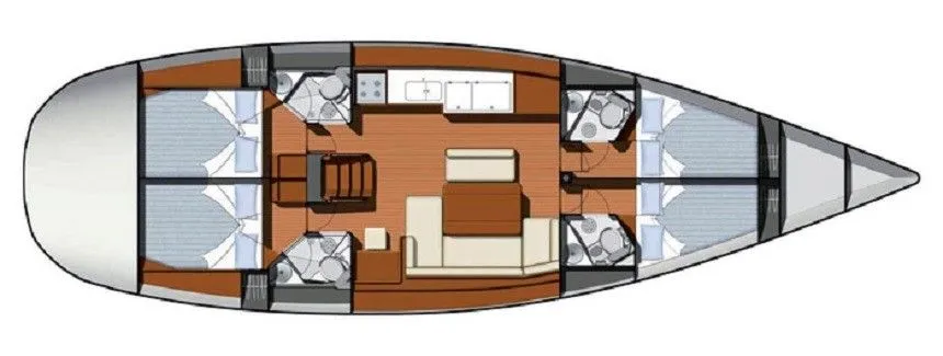 Nefeli 2 Charterboot - 2