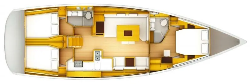 15.3m Gustavsberg Sailing Yacht Jeanneau Sun Odyssey 51 Hire