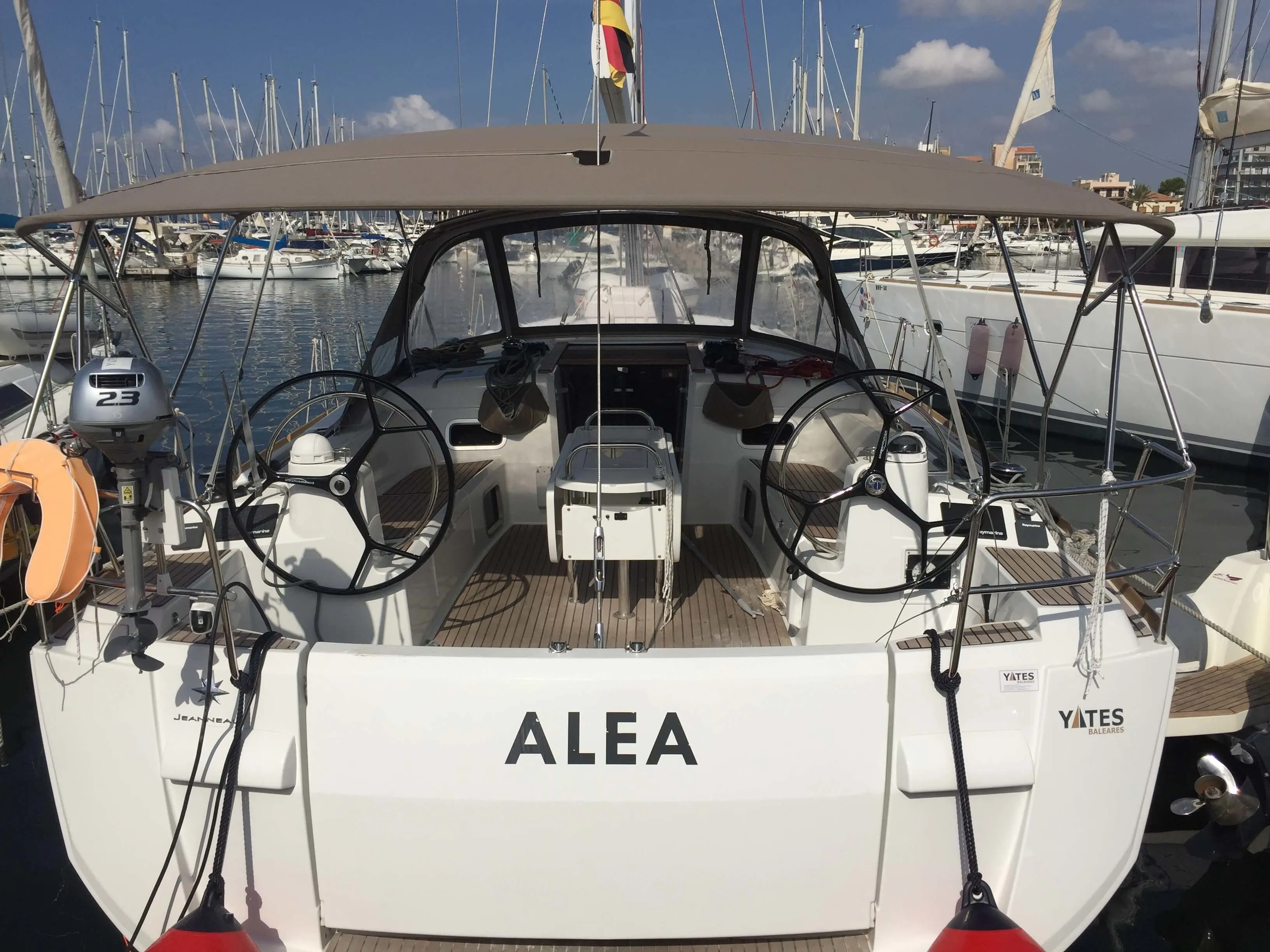 15.75m Can Pastilla Sailing Yacht Hire