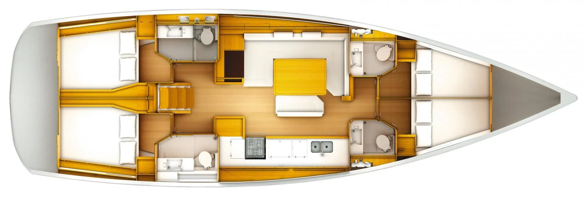 Explore Elliniko on a 16.06m 4 Cabin Sailing Yacht Rental