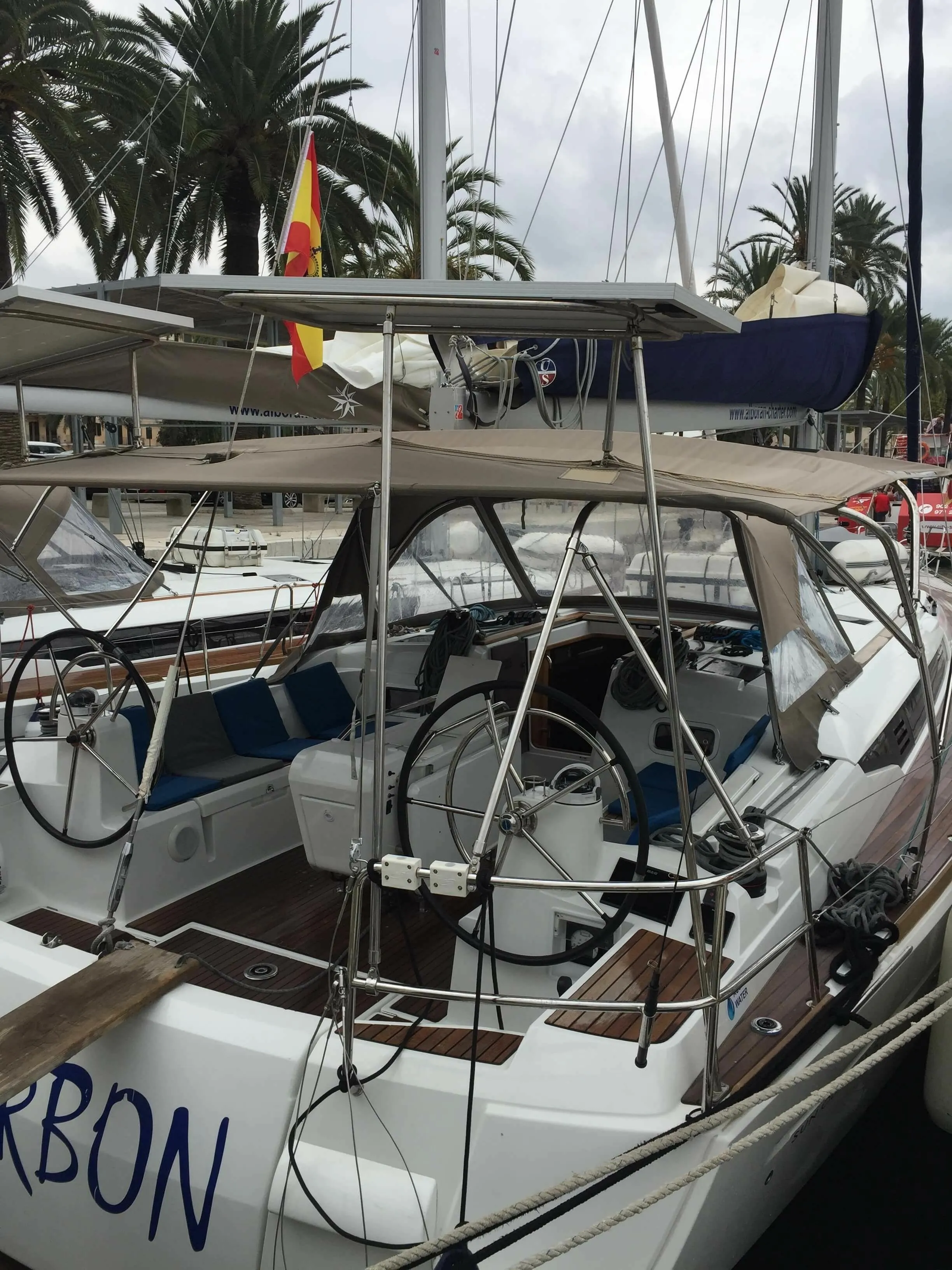 Charter a 15.75m Jeanneau Sun Odyssey 519 in Las Galletas