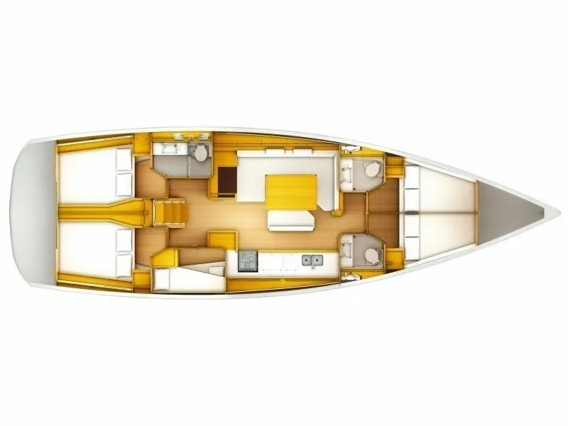 Explore Las Galletas on a 15.75m 5 Cabin Sailing Yacht Rental