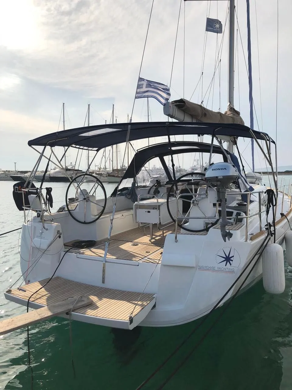 15.75m Elliniko Sailing Yacht Jeanneau Sun Odyssey 519 Hire