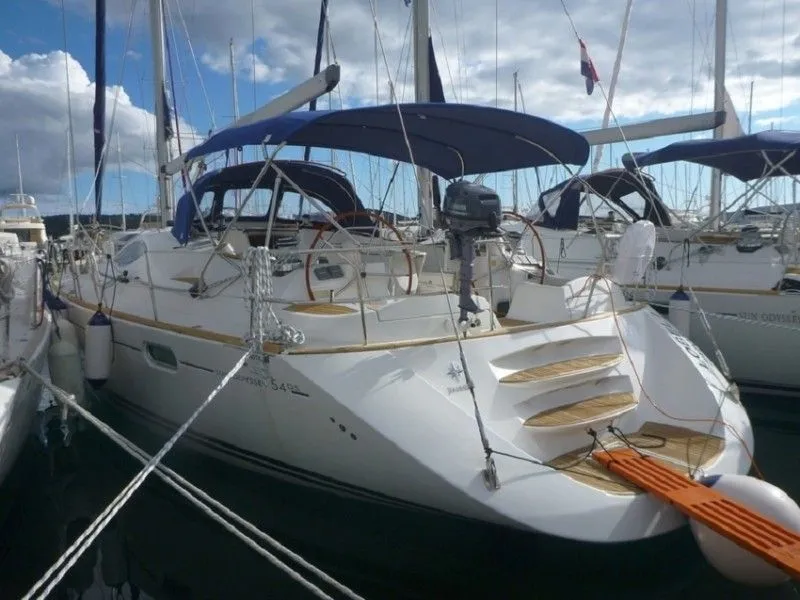 Explore Denia on a 16.68m Rental Sailing Yacht Jeanneau Sun Odyssey 54 DS