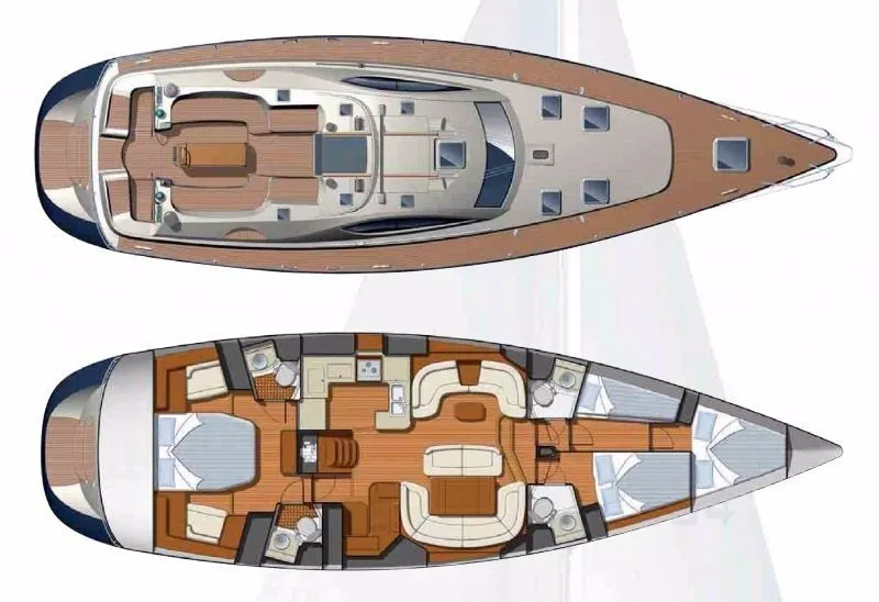 Explore Cartagena de Indias on a 16.75m Jeanneau Sun Odyssey 54 DS Sailing Yacht Rental