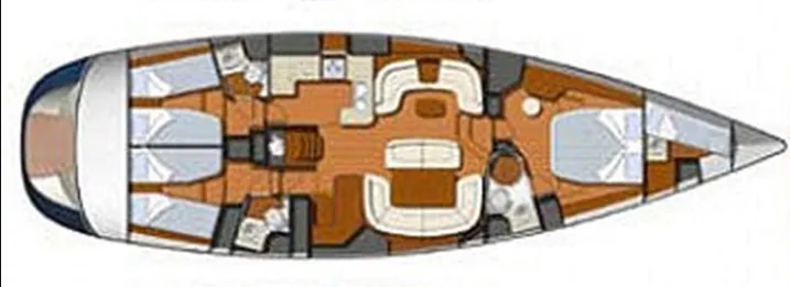 Rent a 16.44m Jeanneau Sun Odyssey 54 DS Sailing Yacht in Sant Antoni de Portmany