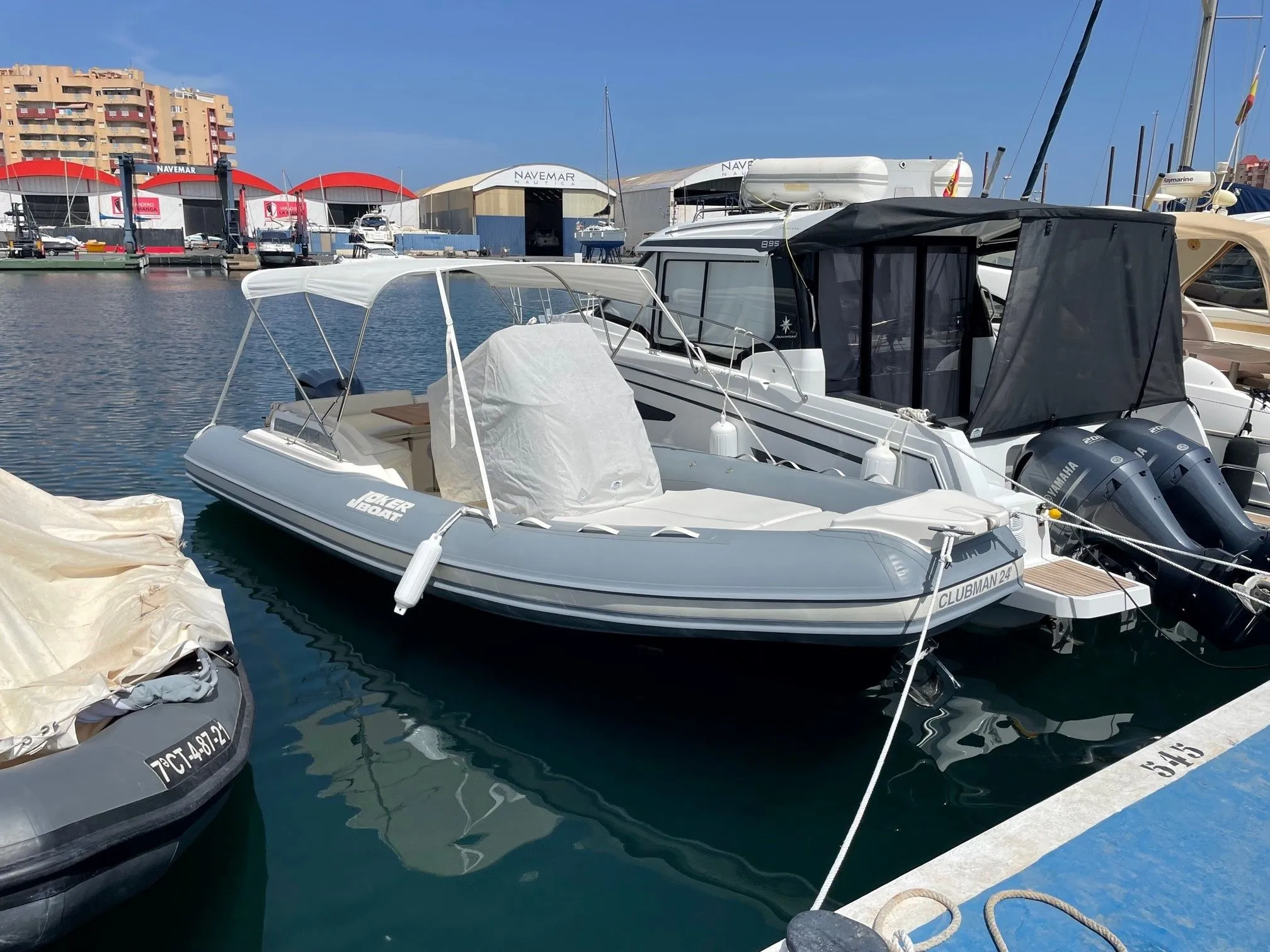 7.46m Lagos Joker Clubman 24 Motor Boat Hire