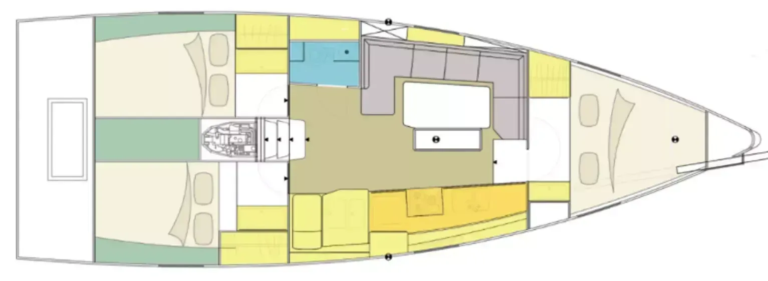 Explore Larmor-Plage on a 11.72m JPK 39 FC Sailing Yacht Rental