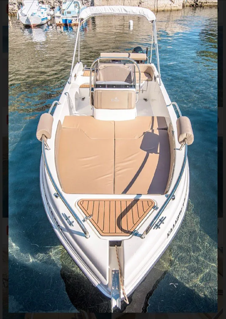 5.5m Vlychada Boat Hire