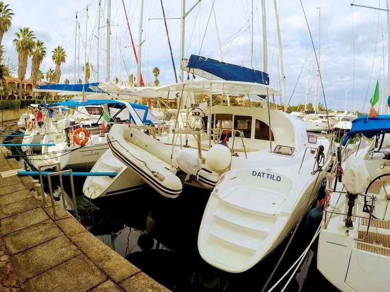 11.55m Capo d'Orlando Lagoon 380 Catamaran Hire