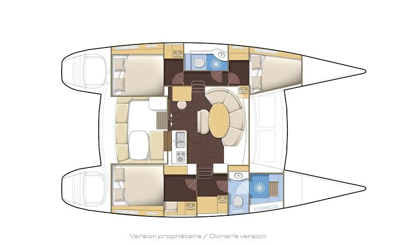 Rent a 11.55m Catamaran in Rhodes Town