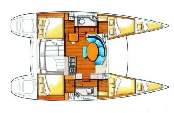 Explore Punat on a 11.55m Rental Catamaran Lagoon 380 S2