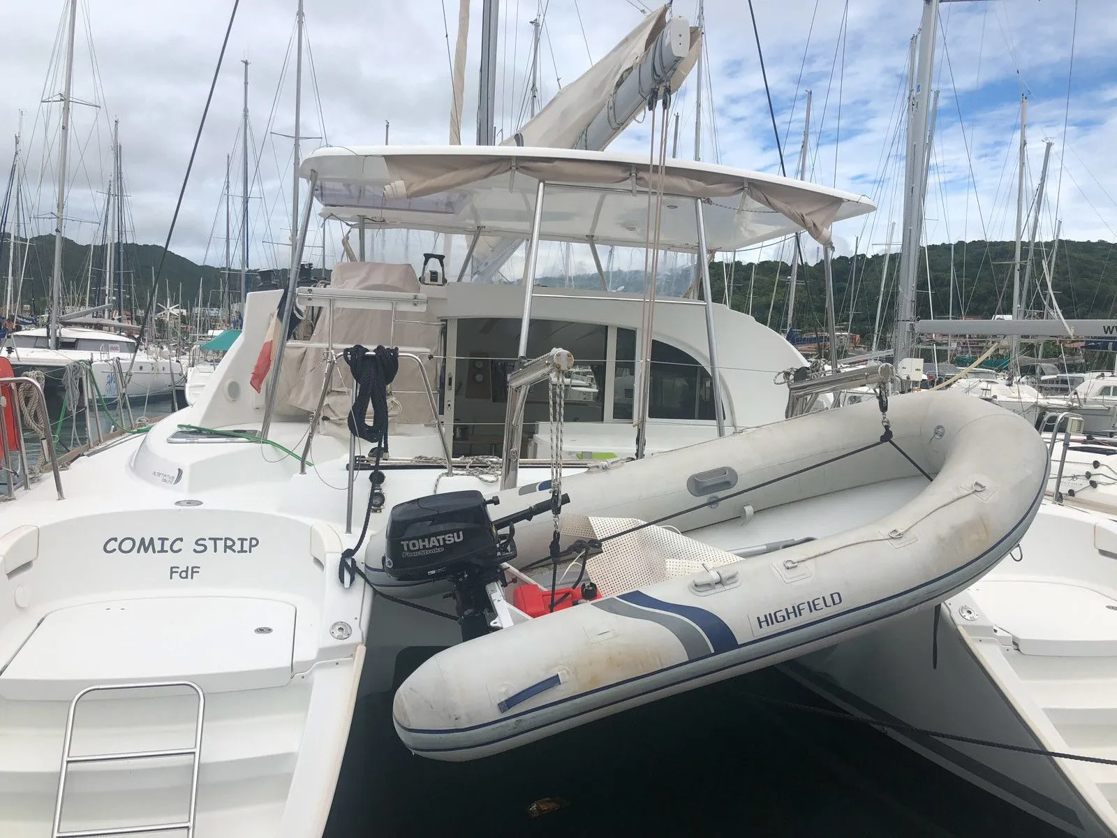 Comic Strip Charter Boat
