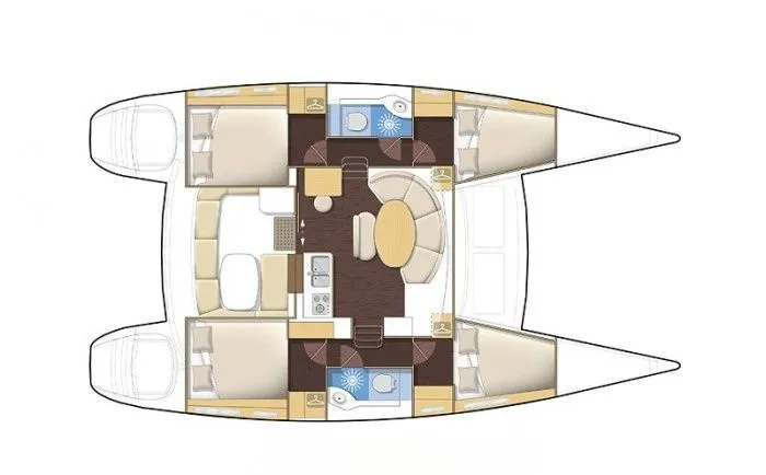Charter a 11.55m Catamaran in Nettuno
