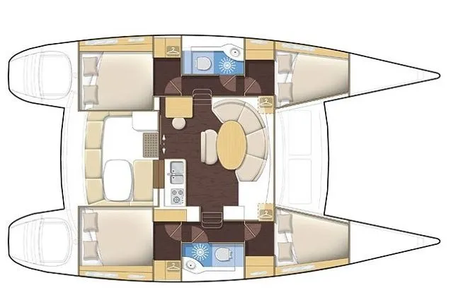 Rent a 11.5m Lagoon 380 S2 in Marbella