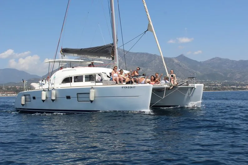 Rent a 11.5m Lagoon 380 S2 in Marbella