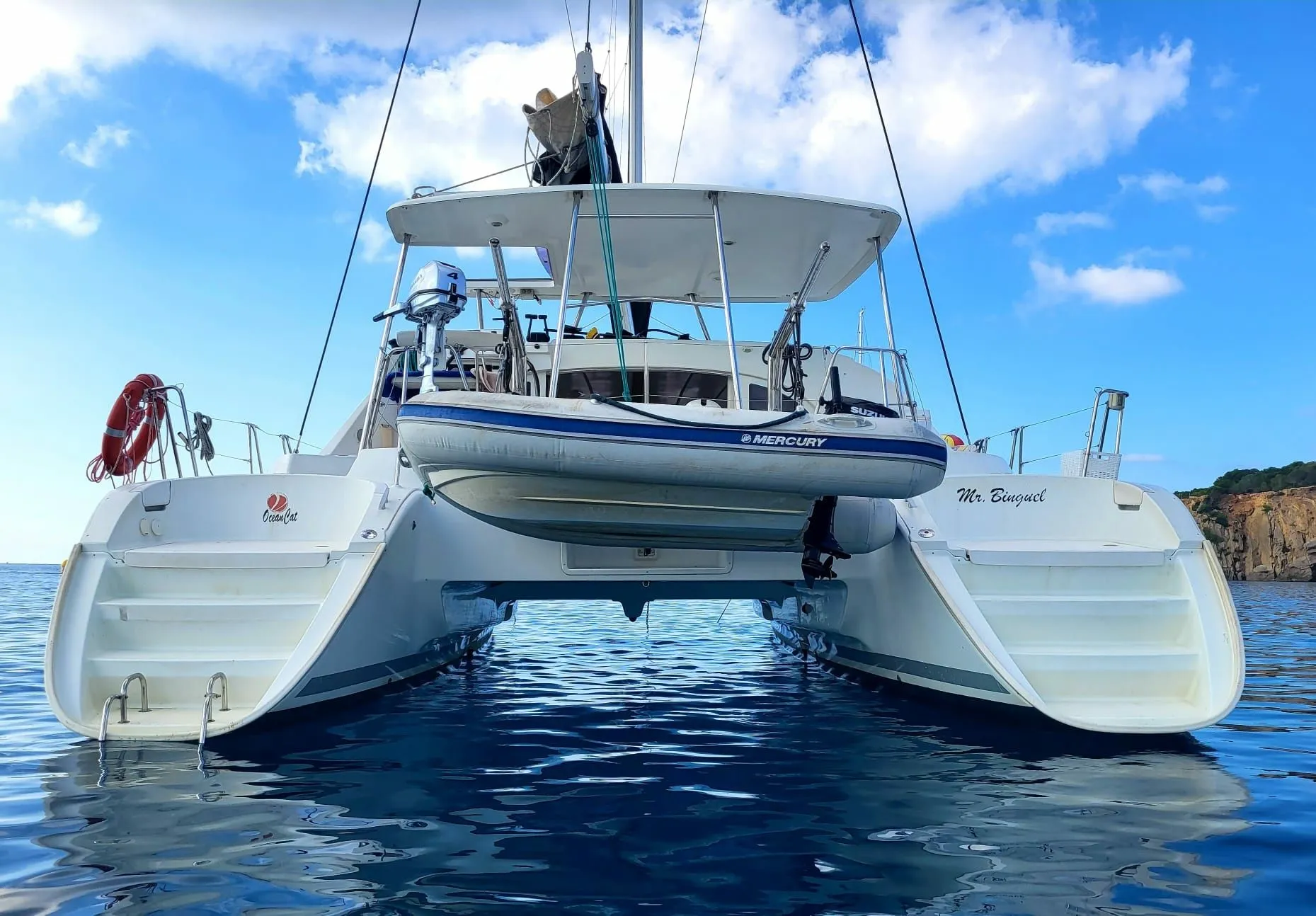 Charter a 11.5m Lagoon 380 S2 in Cala Jondal