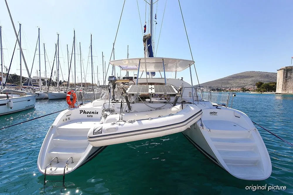 Explore Vodice on a 11.55m Rental Catamaran Lagoon 380 S2