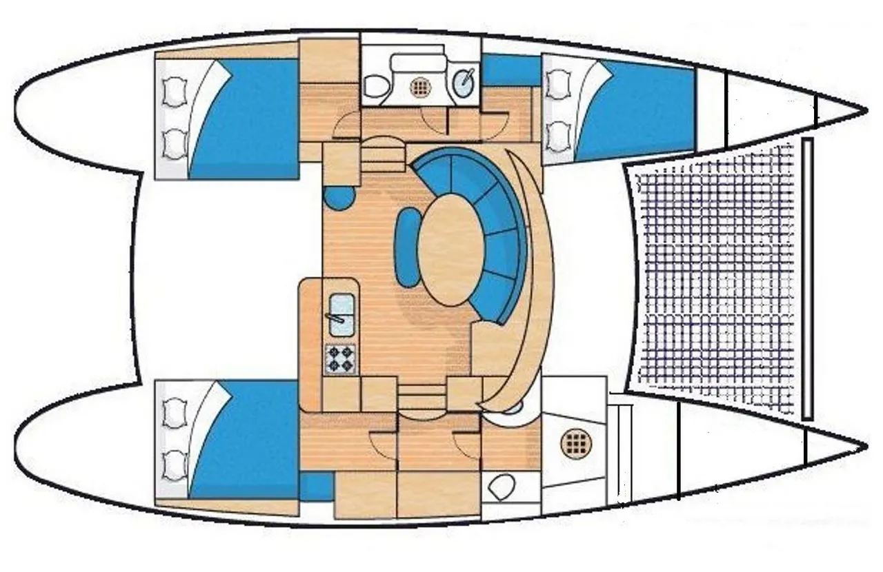 Rent a 11.56m Catamaran Lagoon 380 S2 in Papeete