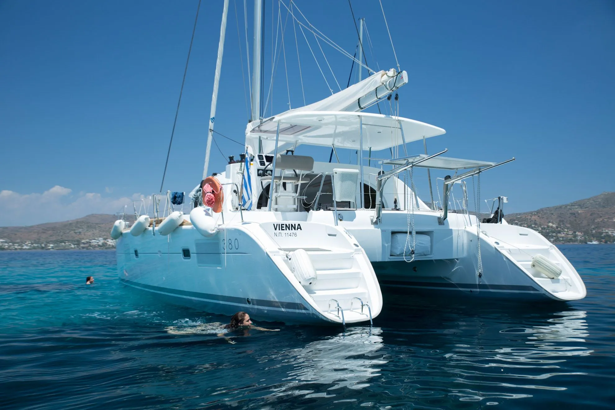 11.55m Athens Lagoon 380 S2 Hire