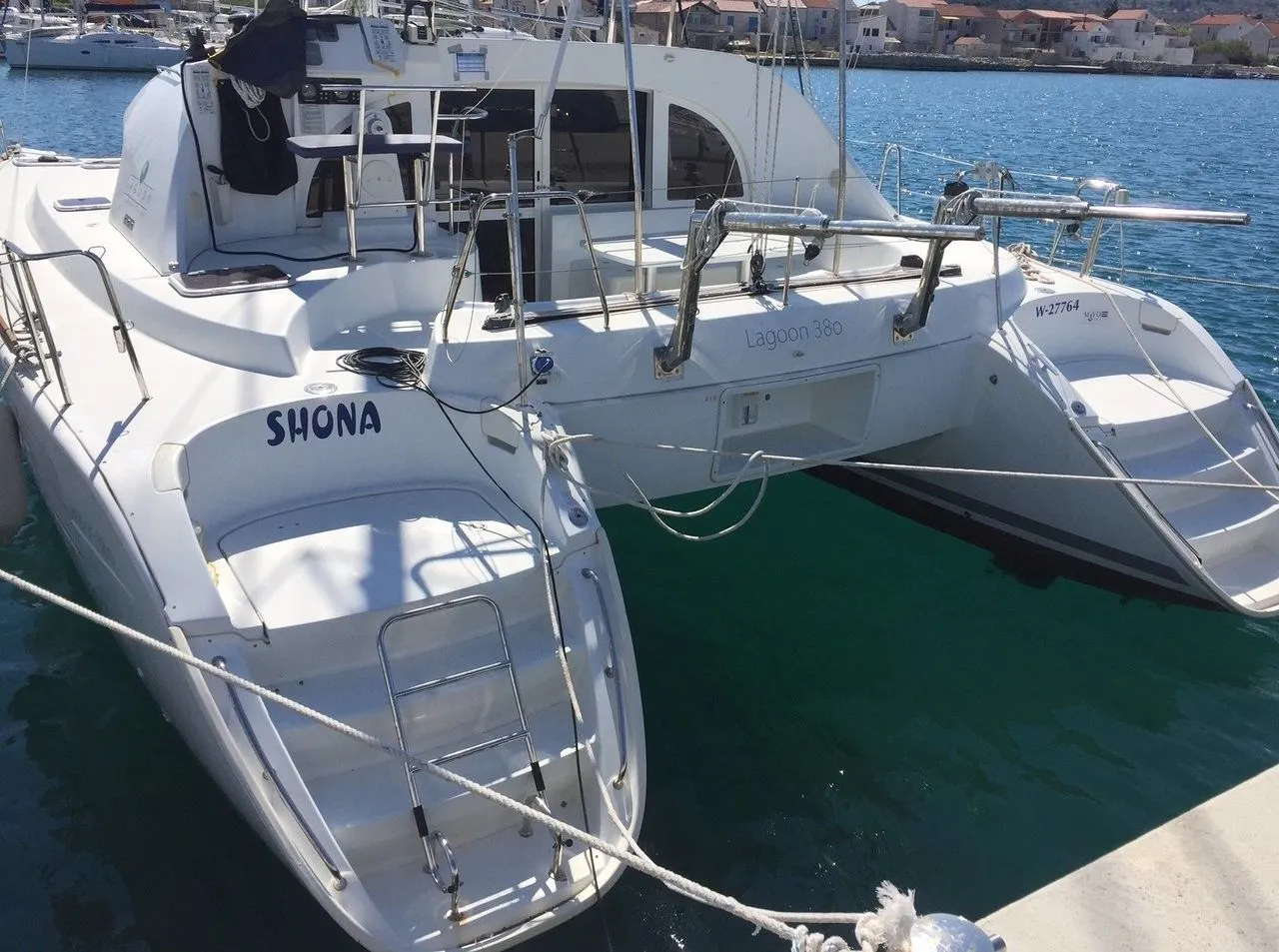 11.55m Betina Lagoon 380 Catamaran Hire